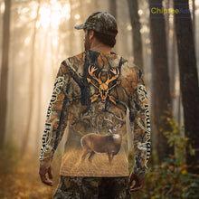 Load image into Gallery viewer, Whitetail Deer 3D All Over Printed Fall Season Camo Custom Name Best Gifts for Hunters NBT69