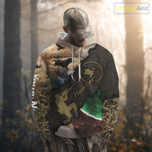 Load image into Gallery viewer, Mallard Duck Hunting Shirts, Personalized Hunting Clothes, Duck Hunting Camo Shirts, Duck Hunting Gifts NBT76