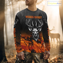 Load image into Gallery viewer, Deer Hunting Shirt Wood Ghost Orange Camo 3D All Over Print  NBT21