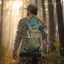 Load image into Gallery viewer, Waterfowl Duck Hunting Camouflage 3D Printing Shirts, Personalized Duck Hunting Shirts NBT137