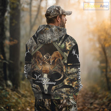 Load image into Gallery viewer, Personalized Mule Deer Hunting Forest Camo 3D All Over Printed Shirts, Best Deer Hunting Gifts for Men NBT77