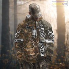 Load image into Gallery viewer, Best Deer Hunting American Flag Custom Camo Shirts for Deer Season, Hunting Shirts for Men NBT89