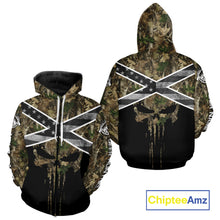 Load image into Gallery viewer, Deer Hunting Shirts with Black US Flag, Camouflage Deer Hunting Shirt, Hunting Gifts for Men NBT97