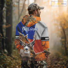 Load image into Gallery viewer, Deer Hunting Orange Camo Texas Flag 3D All Over Print Shirts - Gift Ideas for Hunter NBT24