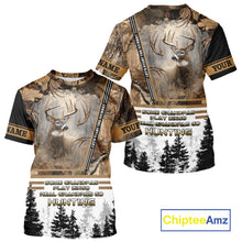 Load image into Gallery viewer, Best Brown Camouflage Deer Hunting Grandpa 3D All Over Printed Shirts, Deer Hunting Gifts NBT81