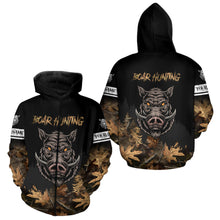 Load image into Gallery viewer, Custom Wild Hog Hunting Camo 3D All Over Printing Shirts for Men, Boar Hunting Gifts NBT123