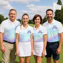 Load image into Gallery viewer, Hologram Mens Polo Golf  Shirts Custom Name Golf Shirt For Men, Golf Team Clothes NBT506