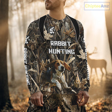 Load image into Gallery viewer, Custom Rabbit Hunting Beagle Dog 3D All Over Printed Shirts, Rabbit Hunting Clothes for Men NBT340