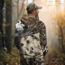 Load image into Gallery viewer, Duck Hunting Camouflage Mallard Duck Custom Name Shirts, Best Duck Hunting Season Gifts NBT149