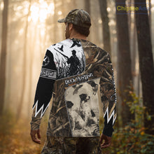 Load image into Gallery viewer, Duck Hunting Camouflage Mallard Duck Custom Name Shirts, Best Duck Hunting Season Gifts NBT149