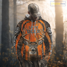 Load image into Gallery viewer, Custom Camo 3D Whitetail Deer Hunting Shirt Best Hunting Clothes For Deer Season NBT243