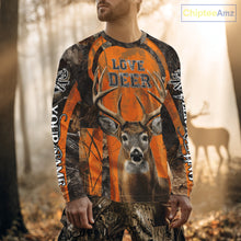 Load image into Gallery viewer, Custom Camo 3D Whitetail Deer Hunting Shirt Best Hunting Clothes For Deer Season NBT243