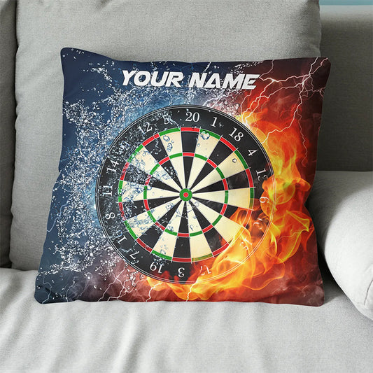 Fire & Water Personalized Darts Pillow Darts Gifts For Dart Lovers LDT1080