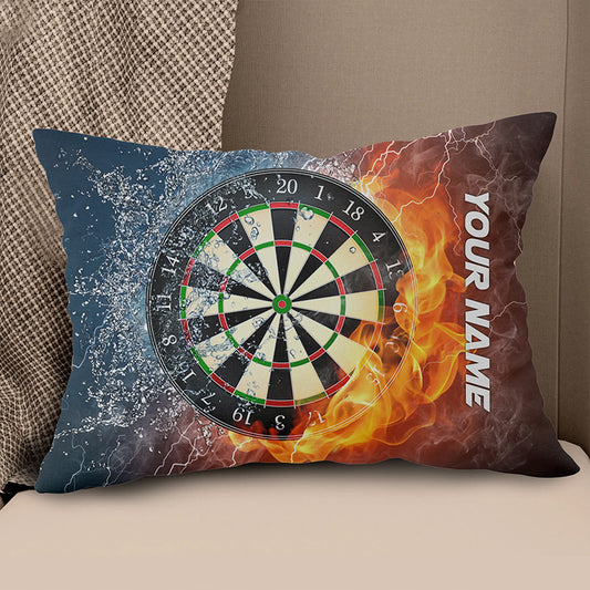 Fire & Water Personalized Darts Pillow Darts Gifts For Dart Lovers LDT1080