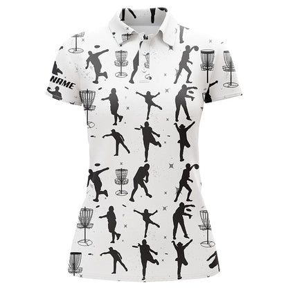Disc Golfers Seamless Womens Disc Golf Polo Shirts Custom Disc Golf Tops For Women Golf Gifts LDT1345