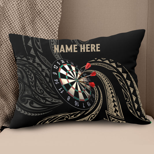 Roll Tribal Custom Darts Pillow Personalized Darts Gift For Dart Players LDT1186