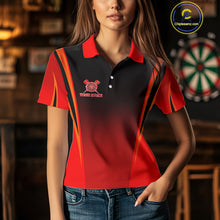 Load image into Gallery viewer, Funny Rooster Darts Shirt With Pocket Option For Women Custom Darts Jersey TDM5151