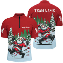 Load image into Gallery viewer, Christmas Dart Shirts For Men Custom 3D Funny Santa Print Darts Shirts Short Sleeve Dart Jerseys TDM2845