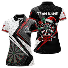 Load image into Gallery viewer, Funny Darts Board Santa Custom Christmas Dart Shirts For Women Best Christmas Gifts For Darts Lover TDM3076