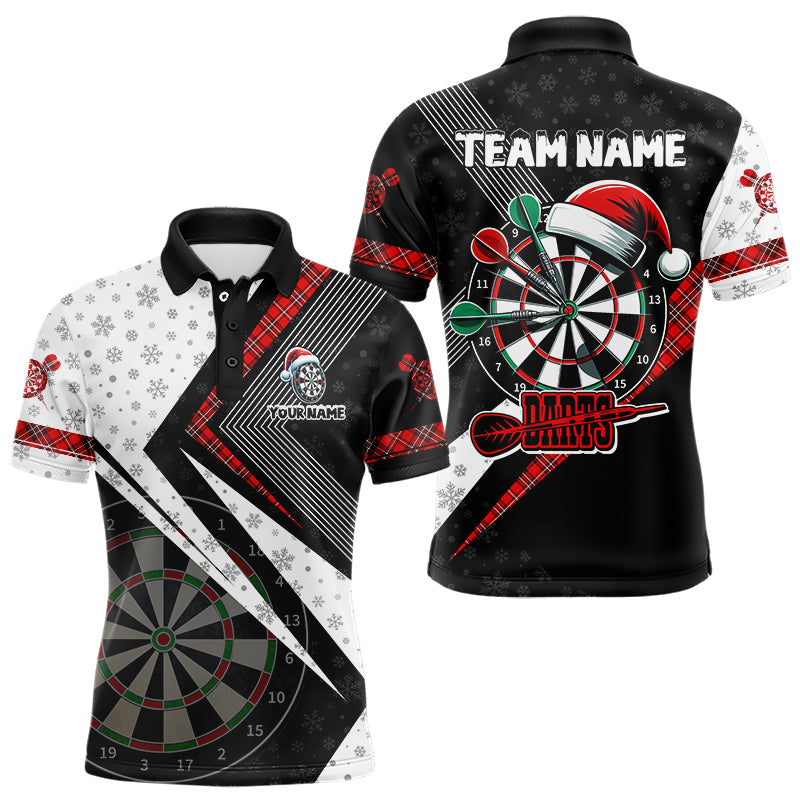 Funny Darts Board Santa Custom Christmas Dart Shirts For Men Best Christmas Gifts For Darts Lover TDM3076