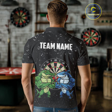 Load image into Gallery viewer, Personalized Funny Shark And Alligator Darts Shirt For Men Custom Darts Team Jersey, Darts Gifts TDM4900