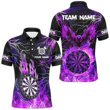 Load image into Gallery viewer, Personalized Funny Dart Polo Shirts For Men Women Custom Dart Team Jerseys, Best Dart Gifts
