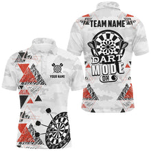 Load image into Gallery viewer, Dart Mode On Custom Geometric Dart Shirts For Men, Funny Dart Saying Shirts Dart Team Jerseys TDM2883