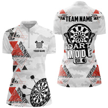 Load image into Gallery viewer, Dart Mode On Custom Geometric Dart Shirts For Women, Funny Dart Saying Shirts Dart Team Jerseys TDM2883