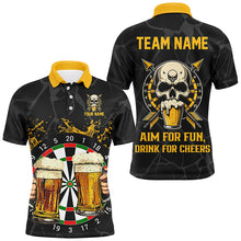 Load image into Gallery viewer, Funny Darts And Beer Aim For Fun Drink For Cheer Custom Men Darts Shirts, Drinking Darts Jerseys TDM2657