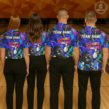 Load image into Gallery viewer, Funny Colorful Graffiti Pattern Bowling Shirts For Men Custom Bowling Team Jersey Polo &amp; 1/4 Zip TDM6528