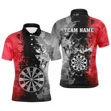 Load image into Gallery viewer, Personalized Multi-Color Dartboard Retro Grunge Men Darts Shirts Custom Darts Team Jerseys TDM1557