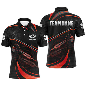 Personalized Multi-Color Darts Arrow Spinning 3D Printed Shirts For Men, Darts Team Jersey TDM1575