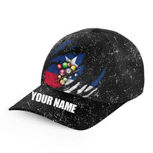 Load image into Gallery viewer, Grunge Texas Flag 3D Billiard Balls Caps For Men Women Custom Uniform Patriotic Top Hats Billiard TDM1389