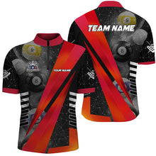 Load image into Gallery viewer, Best Custom Billiard Jerseys Uniform For Men, Personalized Tournament Billiard Shirts |Red TDM2141