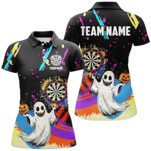 Colorful Dartboard Funny Ghost Custom Halloween Darts Shirts For Women Best Halloween Darts Gifts TDM2655