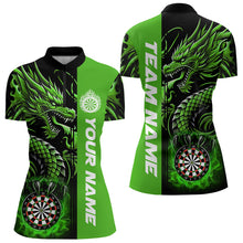 Load image into Gallery viewer, Custom Dragon Dart Shirts For Women, Personalized 3D Dart League Uniform Best Dart Jerseys |Red TDM3138