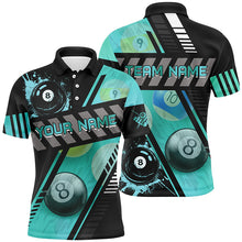 Load image into Gallery viewer, Personalized Multi-Color Billiard Tournament Sport Shirts, Billiard Balls Team Jerseys For Men TDM1750
