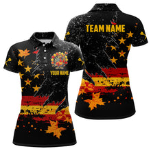 Load image into Gallery viewer, Personalized Retro Autumn American Flag Women Dart Jerseys Custom Patriotic Thanksgiving Dart Shirts TDM2821