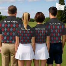 Load image into Gallery viewer, Mens American Flag Golf Shirts Patriotic Golf Jersey Custom Black Ball Golf Clothing, Golf Gifts NYN3053