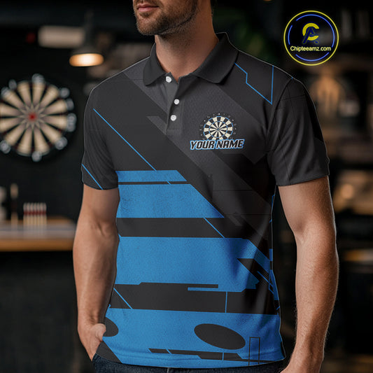 Play Darts & Cheer Beer Custom Funny Dart Polo Shirts For Men, Dart Team Jerseys NYN0796