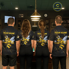 Load image into Gallery viewer, Yellow Hexagon Funny Bee 8 Ball &amp; 9 Ball Pool Billiard Jerseys For Men Custom Billiard Team Appeal NYN2758