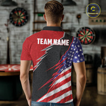 Load image into Gallery viewer, Personalized American Flag Darts Shirt For Men Custom Patriotic US Darts Team Jersey NYN2840