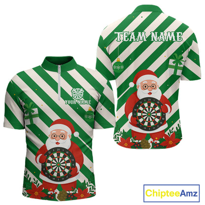 Custom Funny Christmas Darts Jersey For Men Outfit Xmas Holiday Dart Gifts, Dart Jersey NYN1275