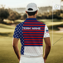 Load image into Gallery viewer, American Flag 250Th Anniversary Men Golf Polo Shirt Custom Golf Team Patriotic Golf Tops NYN3384