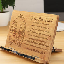 Load image into Gallery viewer, Best Friend Gifts for Women Book Stand Friend Woman Birthday, Christmas Gifts for Friend