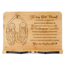 Load image into Gallery viewer, Best Friend Gifts for Women Book Stand Friend Woman Birthday, Christmas Gifts for Friend
