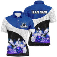 Load image into Gallery viewer, Personalized Bowling Shirt Custom Bowling Team League Bowling Jersey Men Polo Shirt QZT260