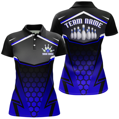 Personalized Bowling Shirt Bowling Team League Women Bowling Jersey Polo Shirt Unisex QZT265