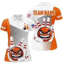Load image into Gallery viewer, Custom Bowling Shirt Funny Bowling Polo Shirt for Women Bowling Team Jersey Polo Shirt Unisex QZT254