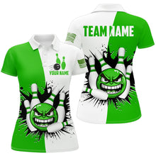 Load image into Gallery viewer, Personalized Funny Bowling Shirts for Women Polo Bowling Team Jersey QZT414